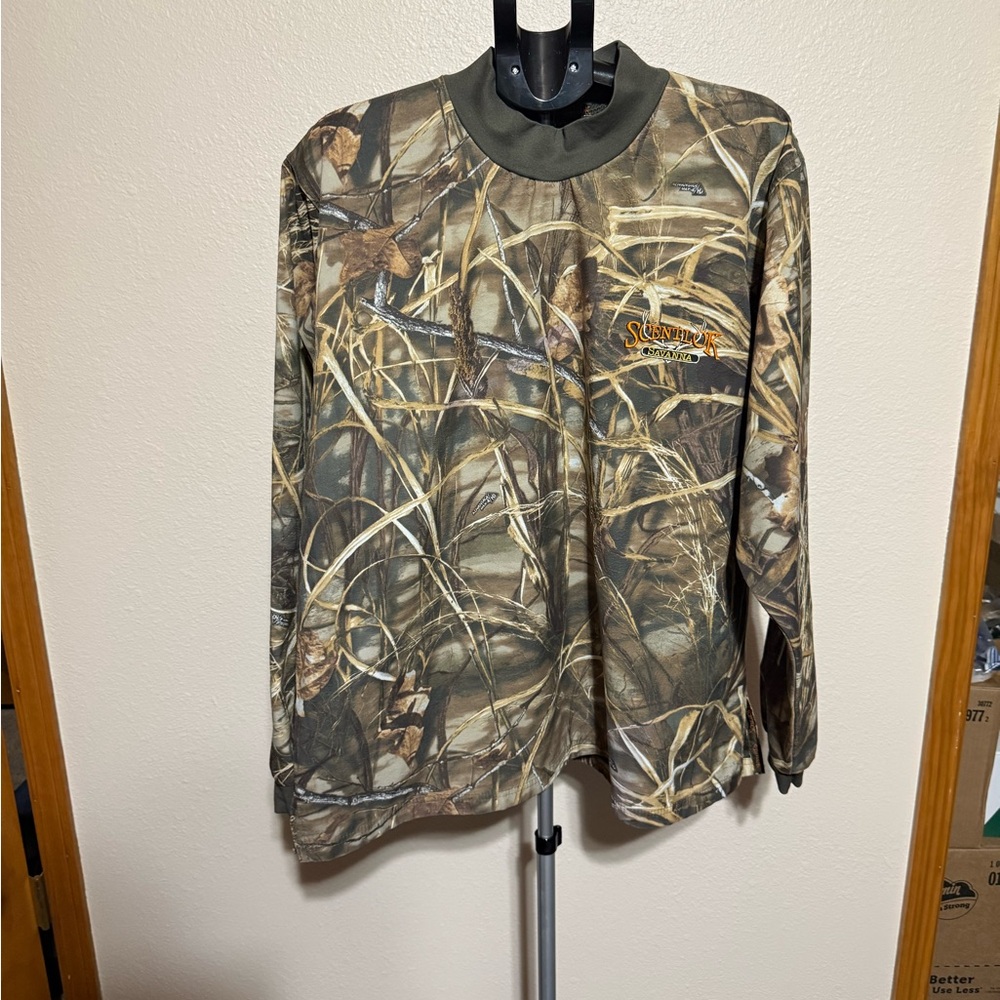 Scentlok Men's Camouflage Long‎ Sleeve Shirt
